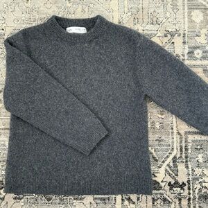 Zara Kids Cashmere Crewneck Sweater